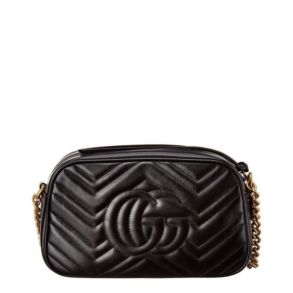 Gucci GG Marmont Small Matelasse Leather Shoulder Bag - Picture 2 of 3